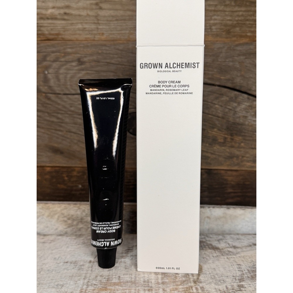 Grown Alchemist Biological Beauty Body Cream –‎ Mandarin & Rosemary Leaf 1 fl oz